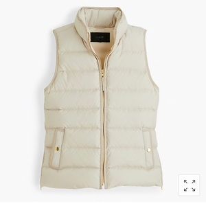 JCrew Mountain puffer vest